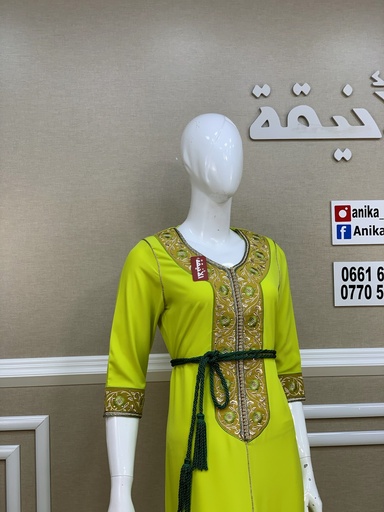 CAFTAN APPLIQE  ARO201