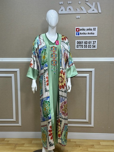 ROBE DEUX PIECES SATIN SR22
